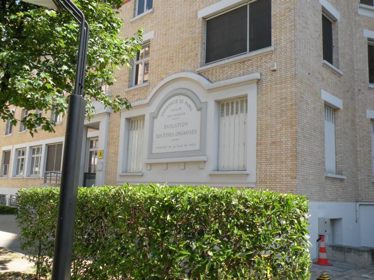  Université de Paris: Evolution des êtres organisés